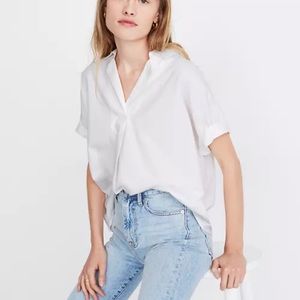 COPY - 🕊 Madewell | White Park Popover Collar Shirt